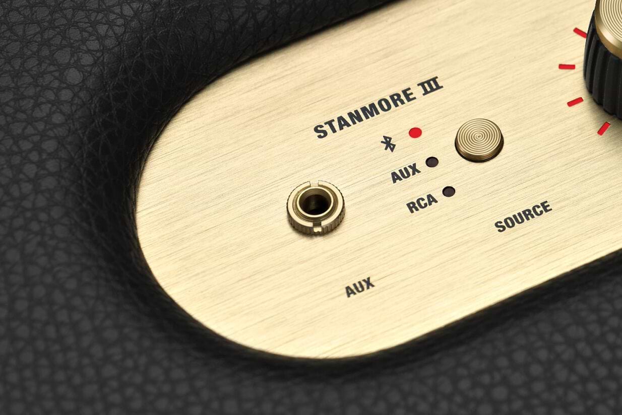 רמקול אלחוטי Marshall Stanmore III Bluetooth - צבע שחור שנה אחריות ע"י יבואן רשמי