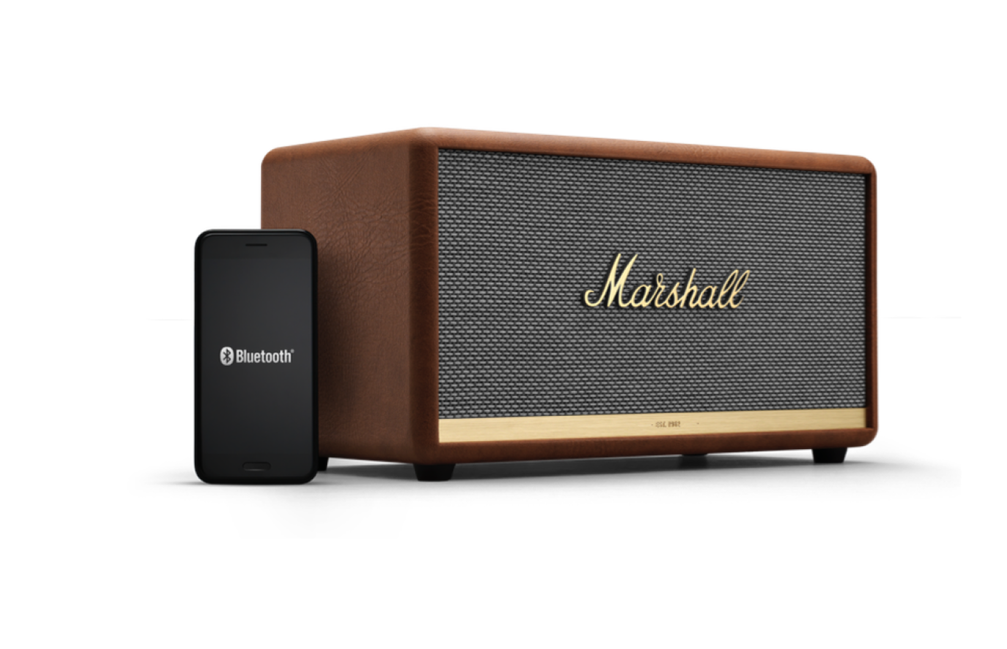 רמקול אלחוטי Marshall Stanmore II Bluetooth - צבע שחור שנה אחריות ע"י יבואן רשמי