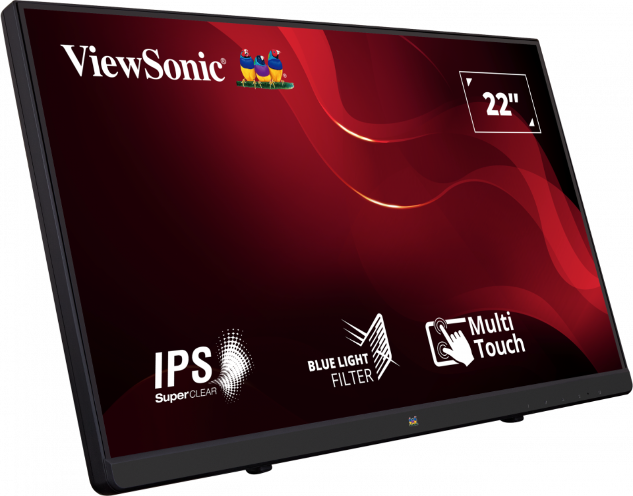 מסך מחשב נייד 22"ViewSonic TD2230 FHD IPS - צבע שחור שלוש שנות אחריות ע"י יבואן רישמי