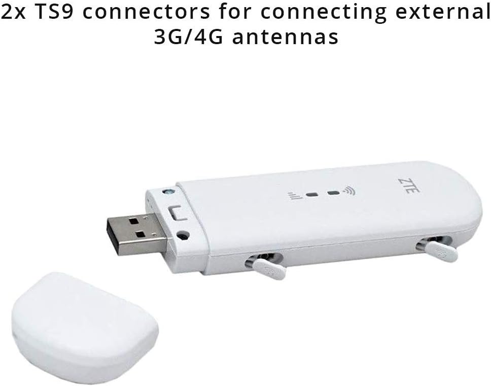 מודם סלולרי ZTE MF79N USB 4G - צבע לבן שנתיים אחריות ע"י יבואן רשמי