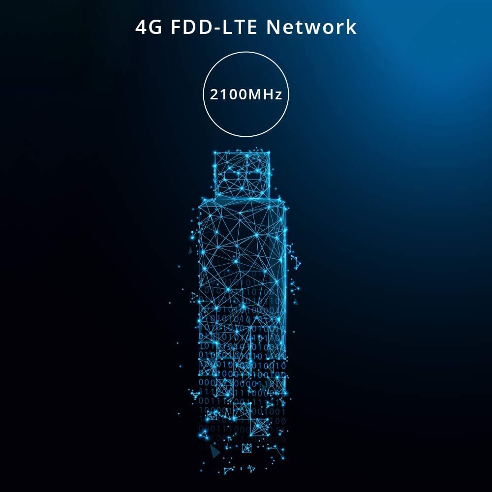 מודם סלולרי ZTE MF79N USB 4G - צבע לבן שנתיים אחריות ע"י יבואן רשמי