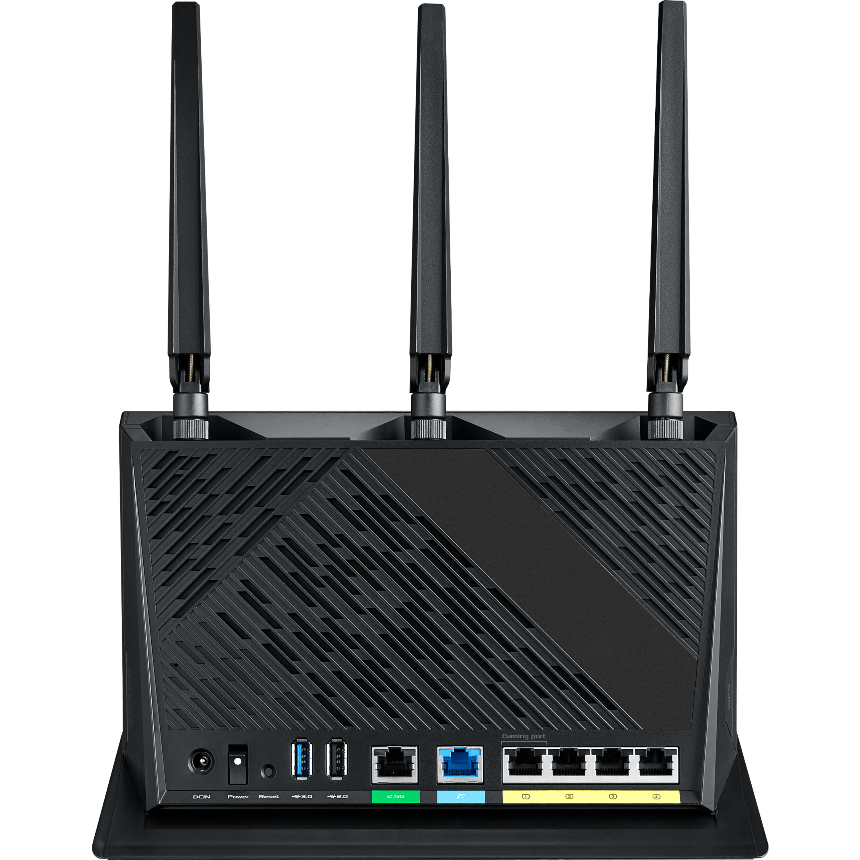 ראוטר גיימינג Asus RT-AX86U Pro AX5700 WiFi 6 - צבע שחור שלוש שנות אחריות ע