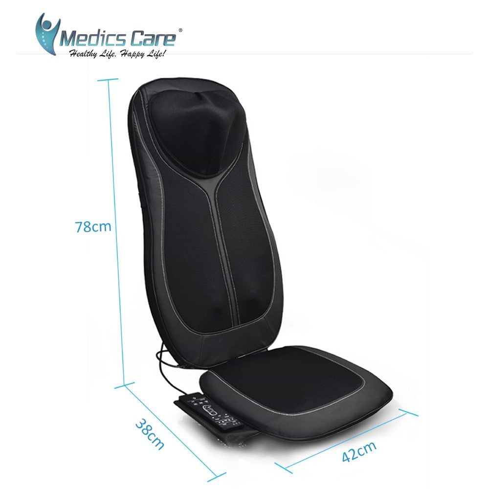 מושב שיאצו גב וצוואר מדיקס קאר דגם MEDICS CARE MC-2303