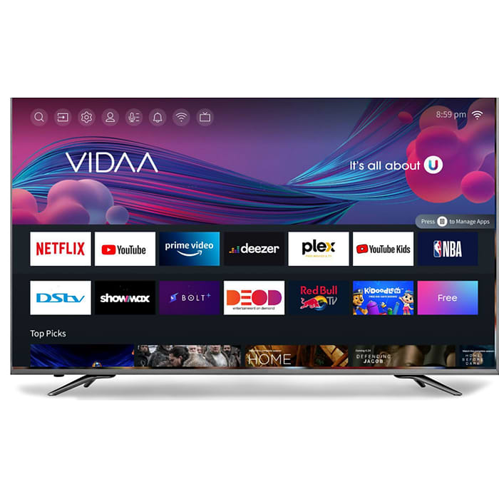 טלוויזיה חכמה Electra 75" 75D5 Smart TV EL750HK Vidaa 6  - צבע שחור יבואן רשמי