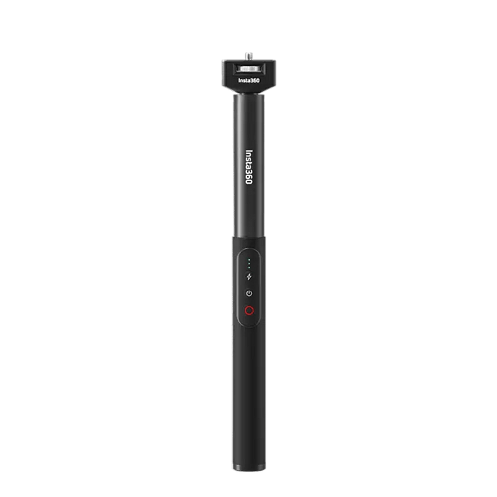 מוט סלפי חשמלי Insta360 Power Selfie Stick - צבע שחור שנה אחריות עי היבואן הרשמי