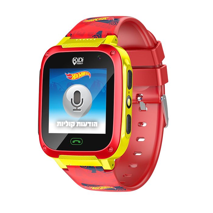 שעון חכם לילדים KidiWatch Watch G4 - צבע אדום שנה אחריות עי היבואן הרשמי