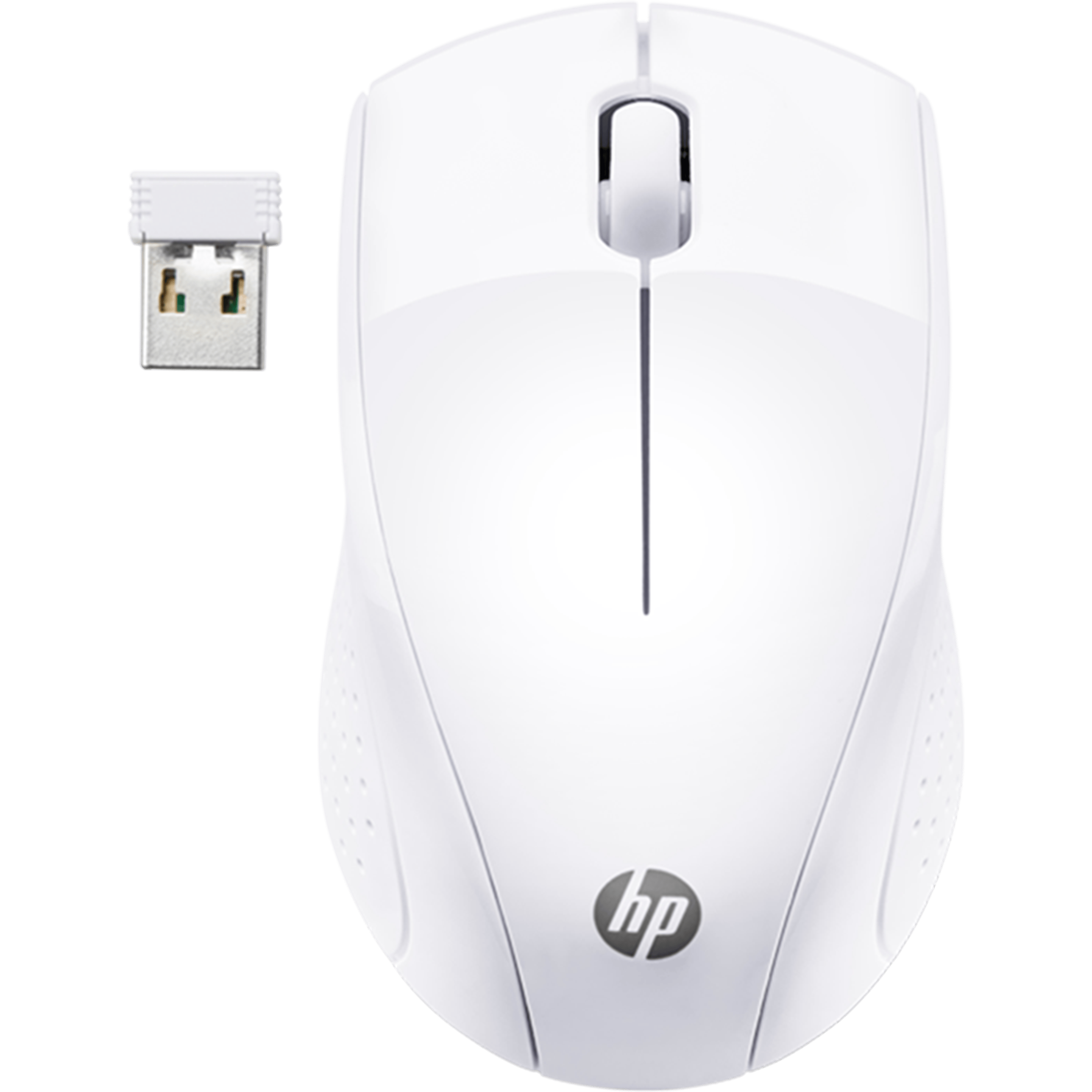 עכבר אלחוטי HP 220 - צבע לבן שנתיים אחריות ע