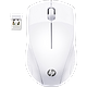 עכבר אלחוטי HP 220 - צבע לבן שנתיים אחריות ע"י היבואן הרשמי