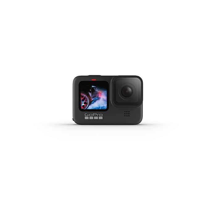 באנדל מצלמת אקסטרים GoPro Hero 9 Black - צבע שחור שנתיים אחריות עי היבואן הרשמי
