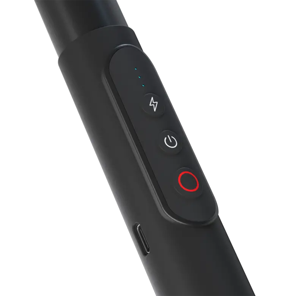 מוט סלפי חשמלי Insta360 Power Selfie Stick - צבע שחור שנה אחריות ע