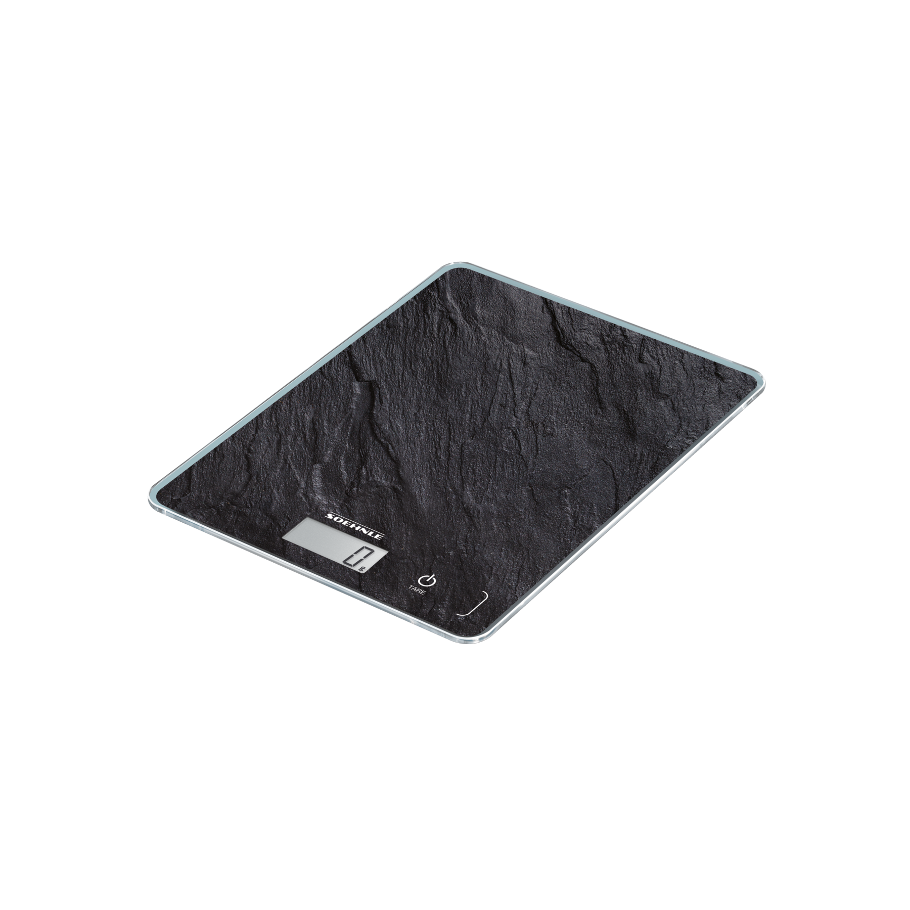 משקל מטבח יוקרתי בצבע שחור דמוי אבן דגם Page Compact 300 מבית SOEHNLE