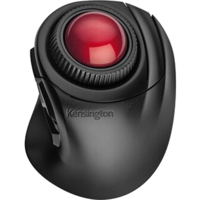 כדור עקיבה אלחוטי - Orbit Fusion Wireless Trackball  - צבע שחור שלוש שנים אחריות עי יבואן רשמי