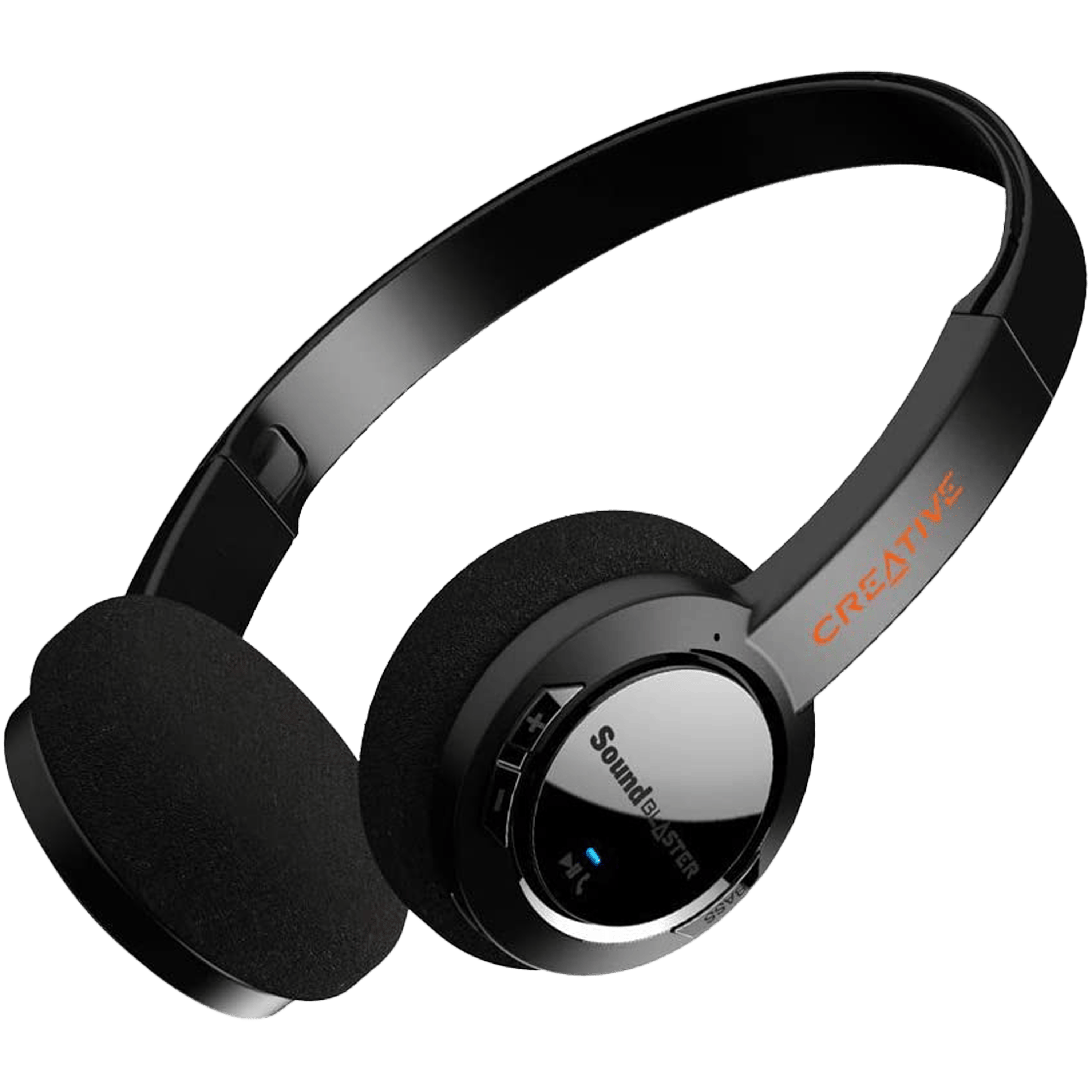אוזניות אלחוטיות Creative Sound Blaster JAM V2 Bluetooth 5.0 aptX - צבע שחור שנה אחריות ע