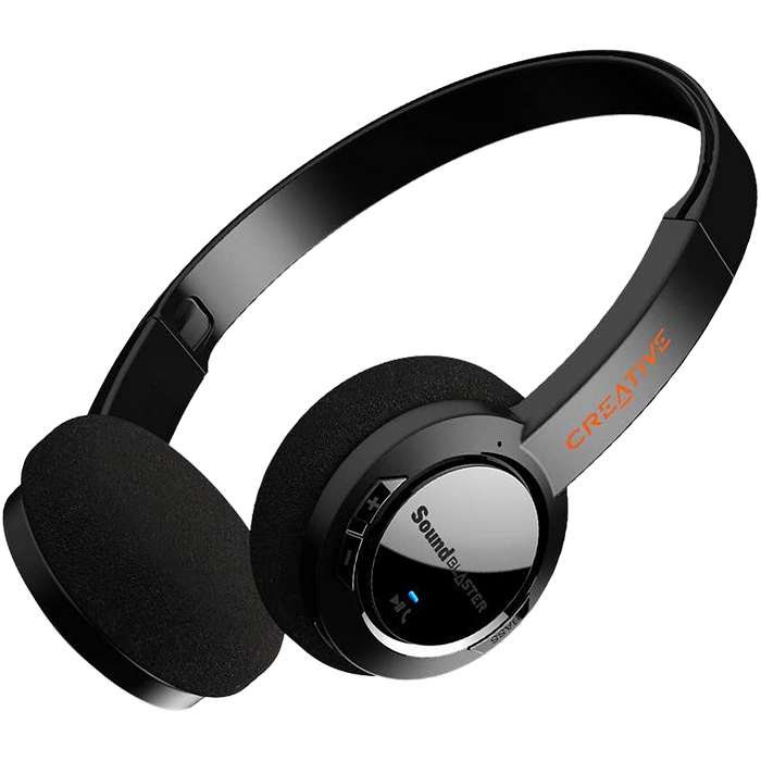 אוזניות אלחוטיות  Creative Sound Blaster JAM V2 Bluetooth 5.0 aptX - צבע שחור שנה אחריות עי יבואן הרשמי