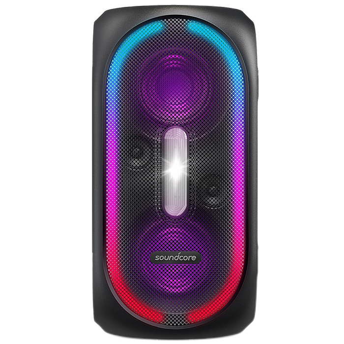 רמקול בידורית Anker Soundcore Rave Plus 160W IPX4 - צבע שחור אחריות עי היבואן הרשמי

