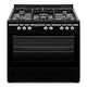תנור אפייה משולב 90 ס"מ שחור דגם ELECTRA 9060 - אחריות יבואן רשמי