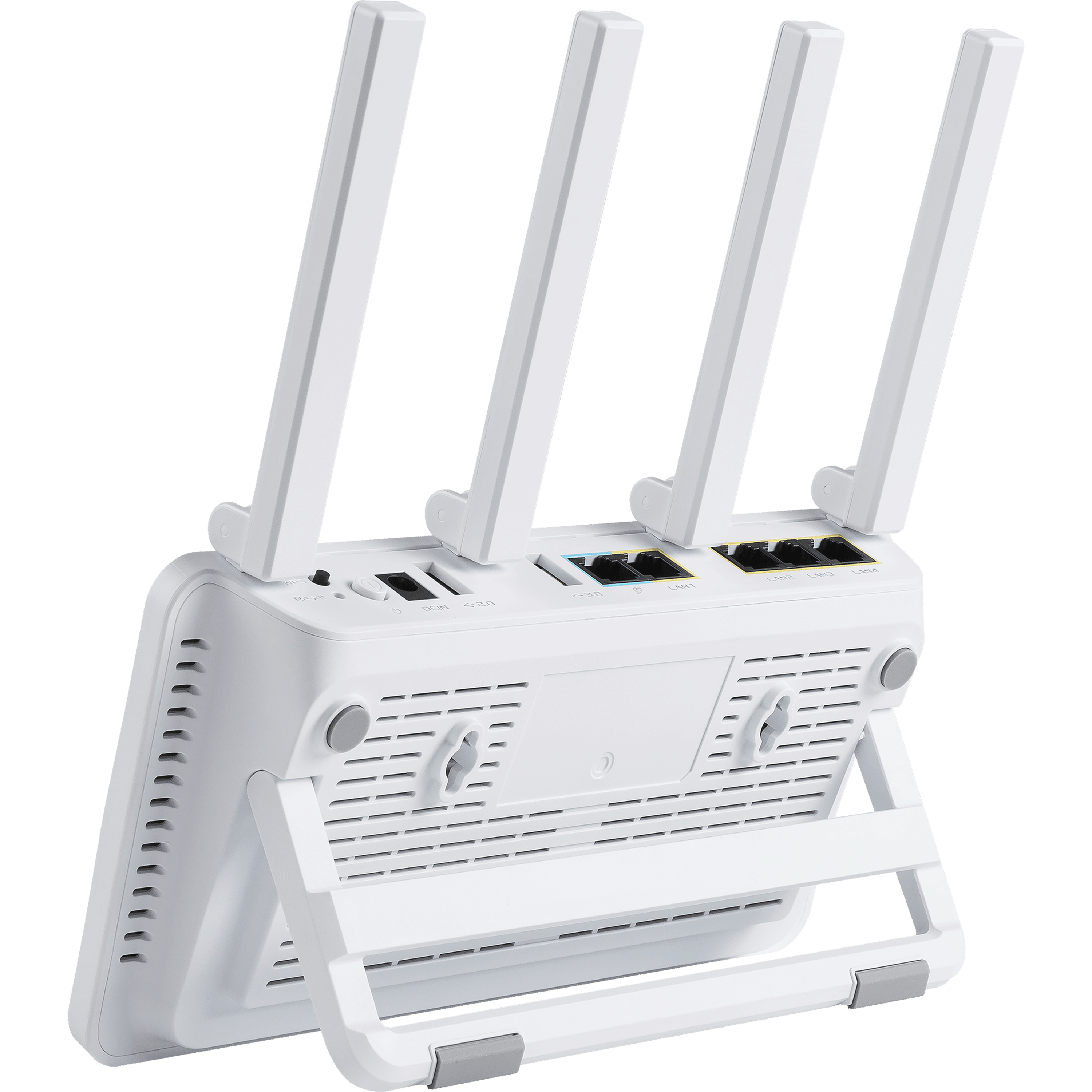 ראוטר אלחוטי Asus ExpertWiFi EBR63 AX3000 WiFi 6 - צבע לבן שלוש שנות אחריות ע
