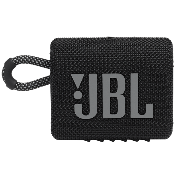 רמקול אלחוטי דגם JBL GO 3 - צבע שחור שנה אחריות ע