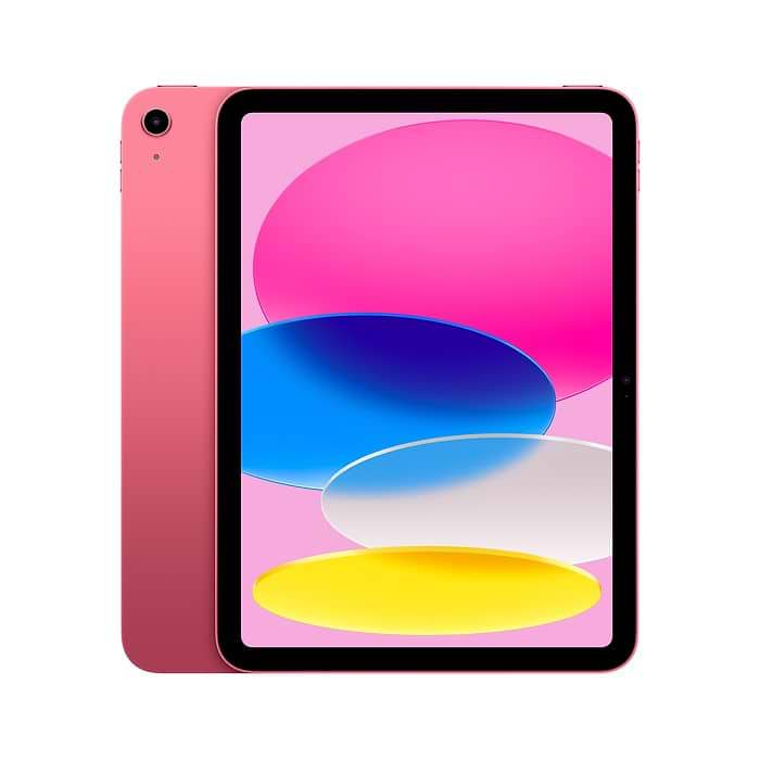 טאבלט Apple iPad 10.9 2022 256GB WiFi - צבע ורוד שנה אחריות עי היבואן הרשמי 
