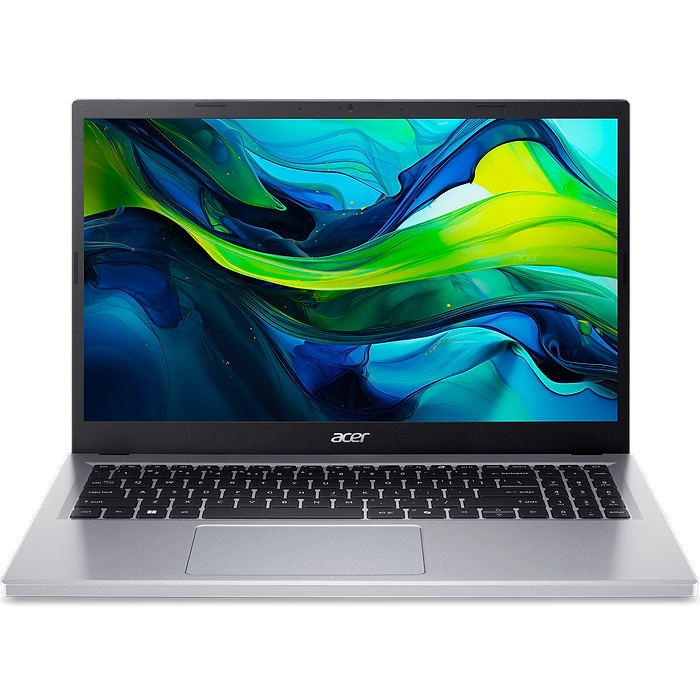 מחשב נייד Acer Aspire Go 15 AG15-31P-36ZZ NX.KRPEC.003 - Core i3-N305 256GB SSD 8GB RAM Windows 11 - צבע כסוף שנה אחריות עי היבואן הרשמי