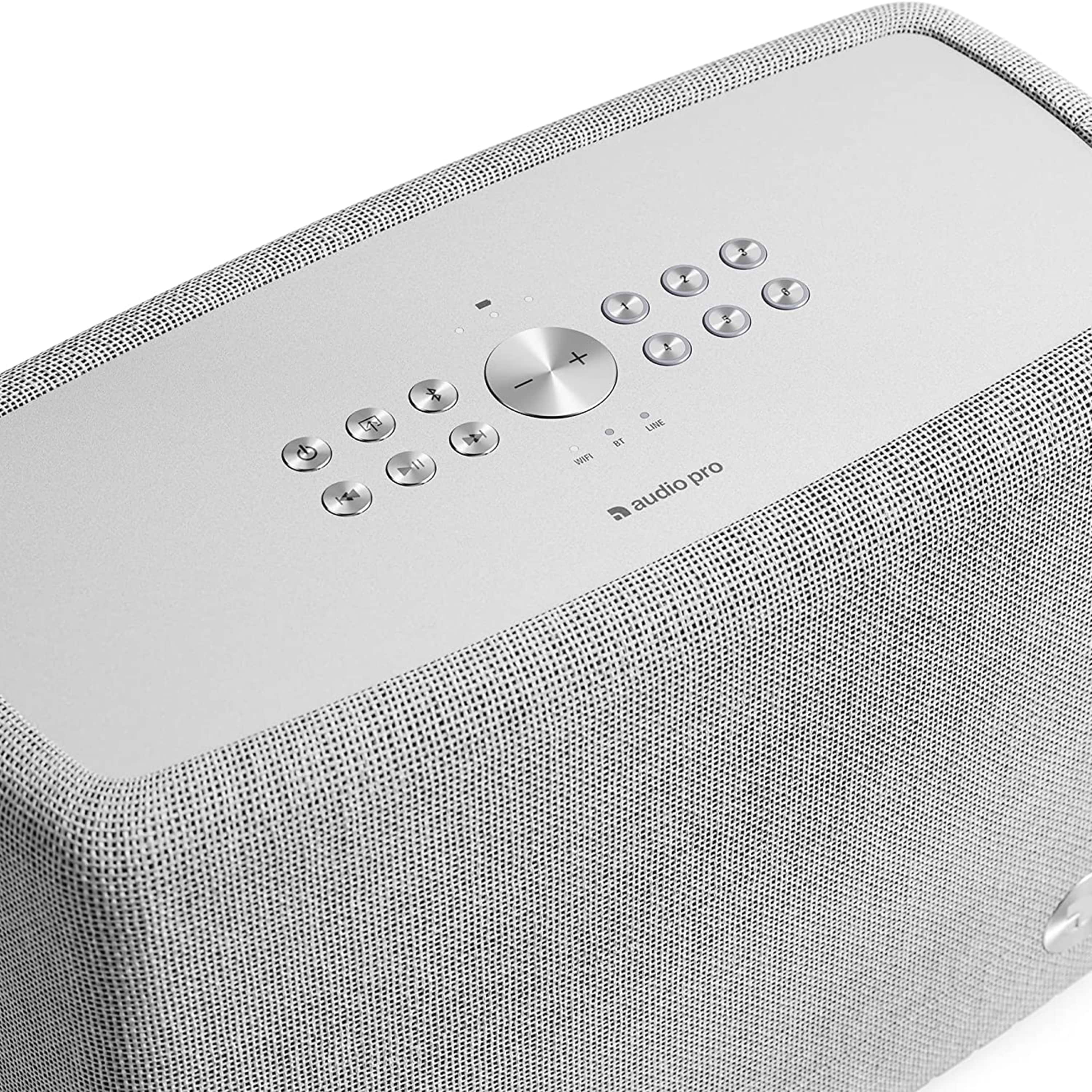 רמקול נייד Audio Pro Addon A15 - צבע אפור בהיר שנתיים אחריות ע