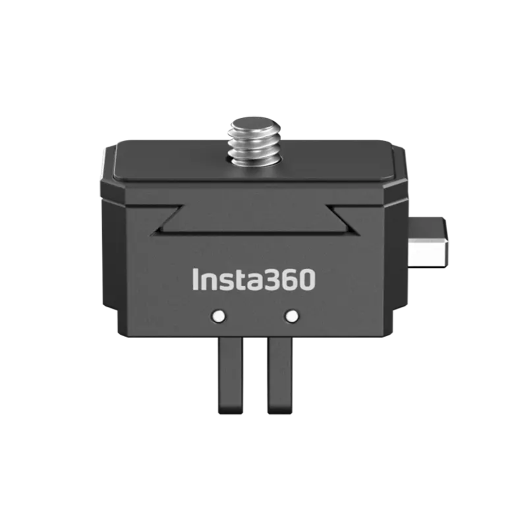 תושבת לשחרור מהיר Insta360 Quick Release Mount - צבע שחור שנה אחריות ע