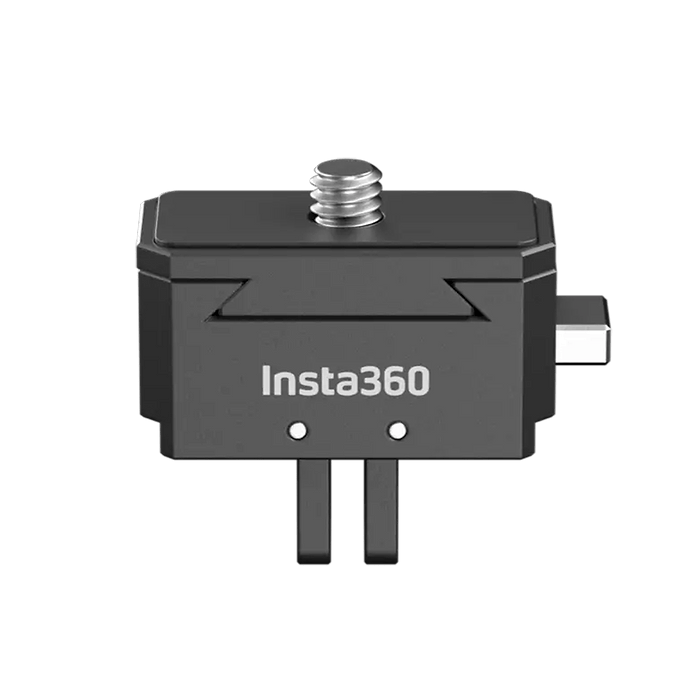 תושבת לשחרור מהיר Insta360 Quick Release Mount - צבע שחור שנה אחריות עי היבואן הרשמי