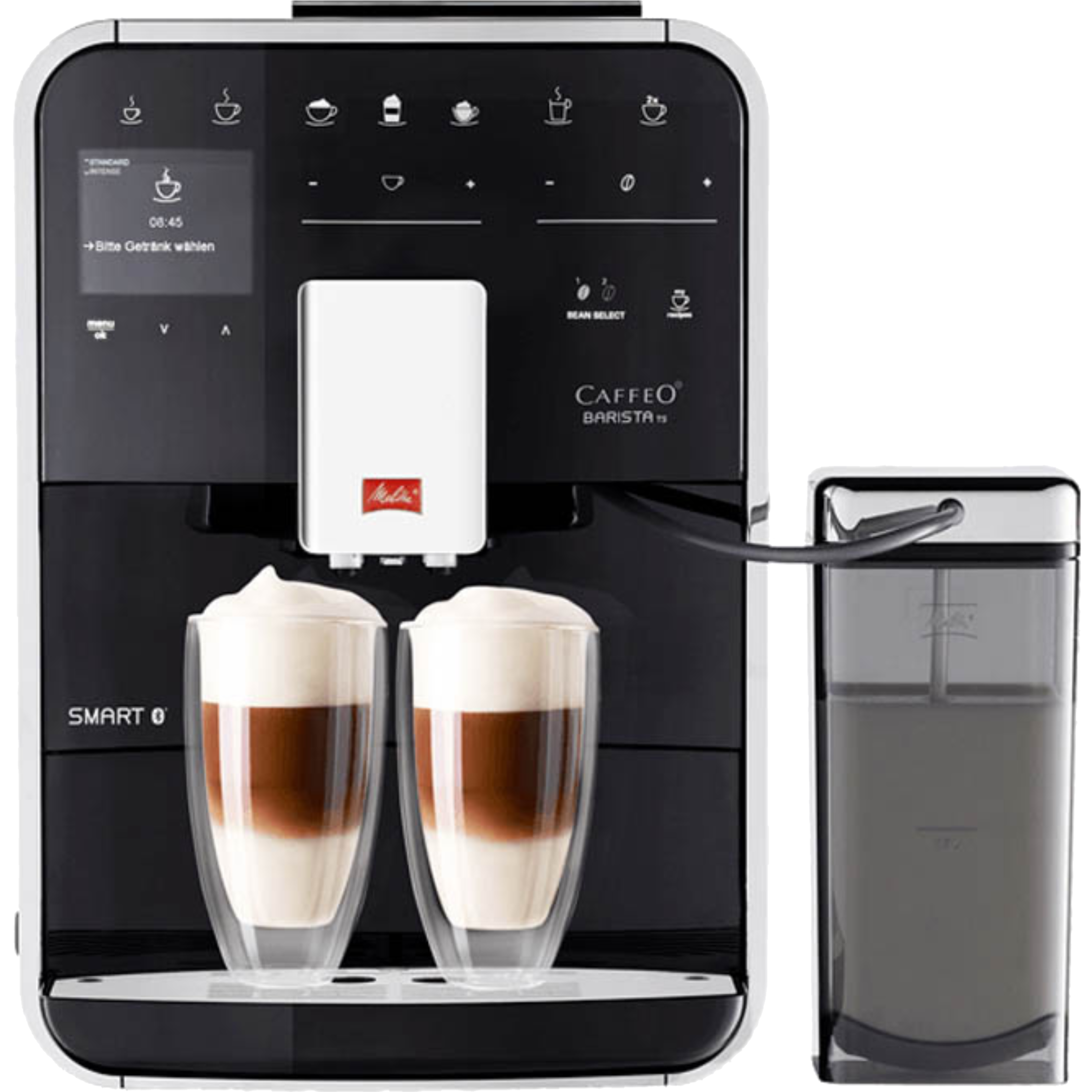 מכונת קפה אוטומטית Melitta Barista TS Smart - שחור שנה אחריות ע