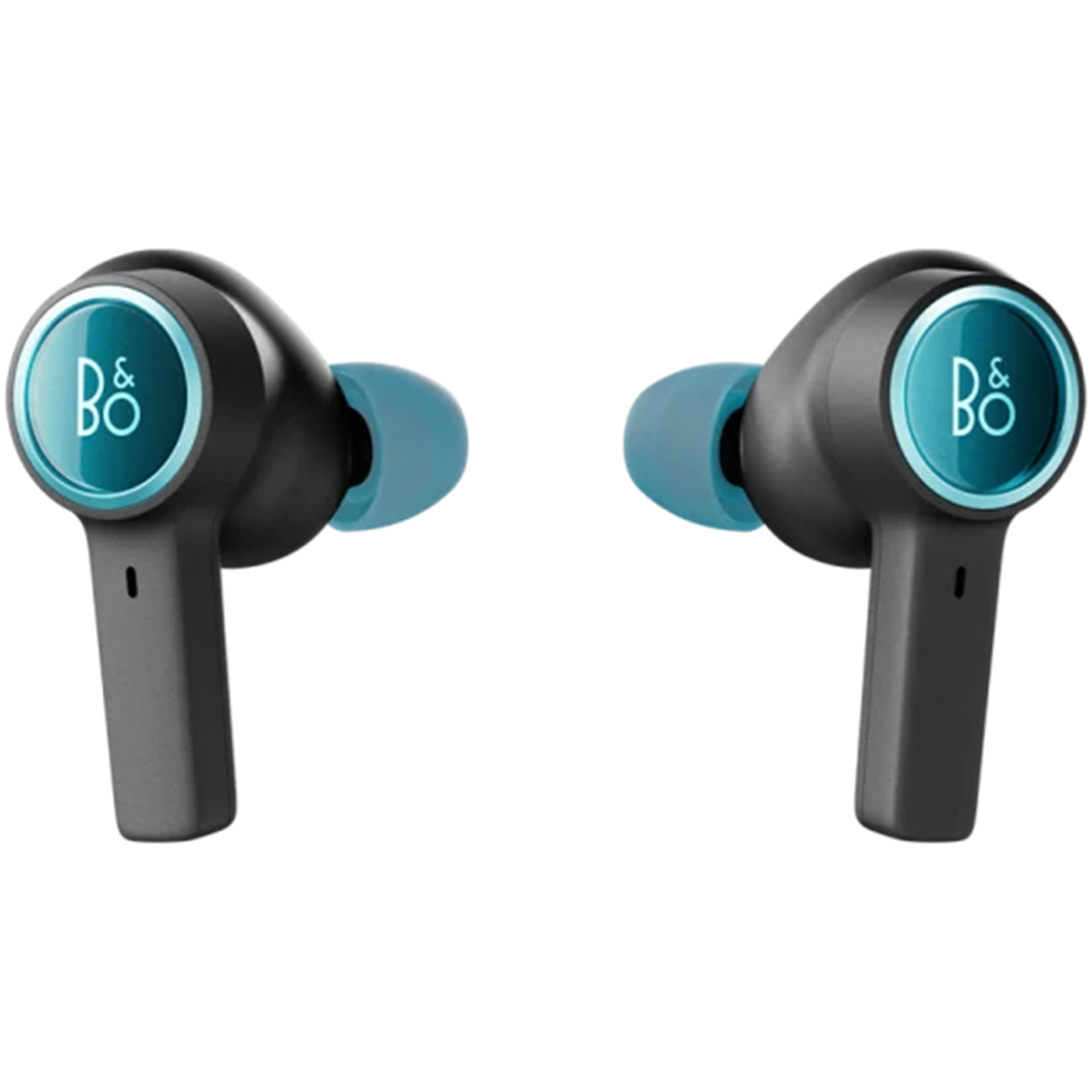אוזניות אלחוטיות  Bang & Olufsen Beoplay EX - צבע שחור ותכלת שלוש שנות אחריות ע