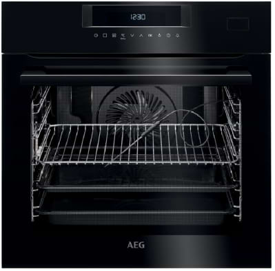 תנור אפייה בנוי 71 ליטר שחור דגם Aeg bee26423b- תוצרת גרמניה