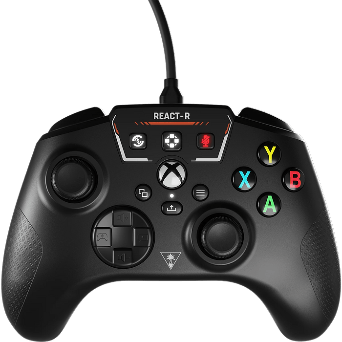 בקר חוטי Turtle Beach React-R למחשב ול-Xbox Series X/S/One - צבע שחור שנה אחריות עי היבואן הרשמי