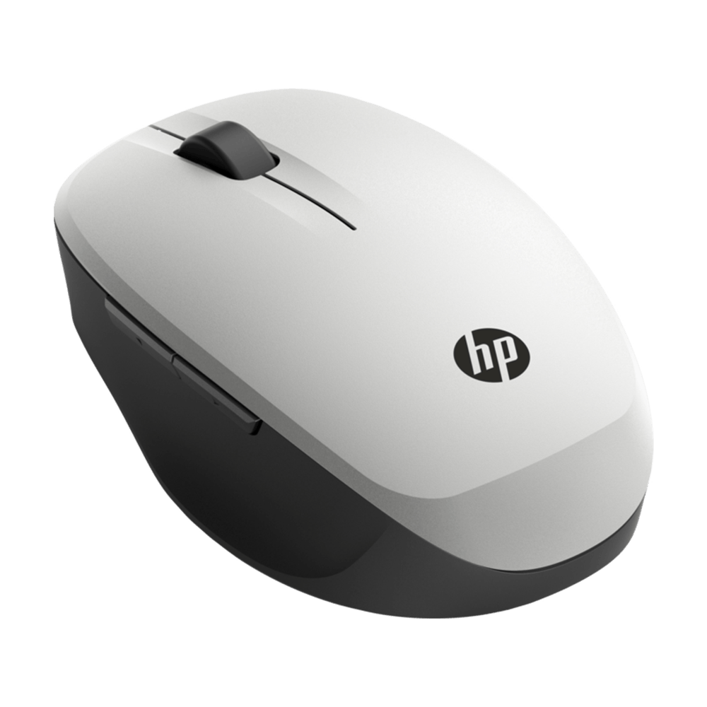 עכבר אלחוטי HP Dual Mode Silver - צבע אפור שנתיים אחריות ע