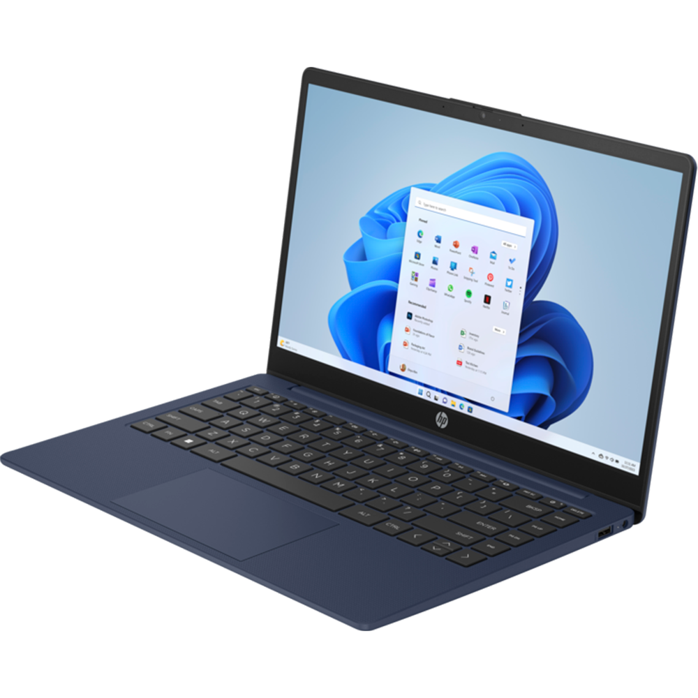 מחשב נייד HP Laptop 14-ep0006nj / 847D5EA - Core i5-1335U 512GB SSD 16GB RAM Windows 11 - צבע כחול שלוש שנות אחריות ע