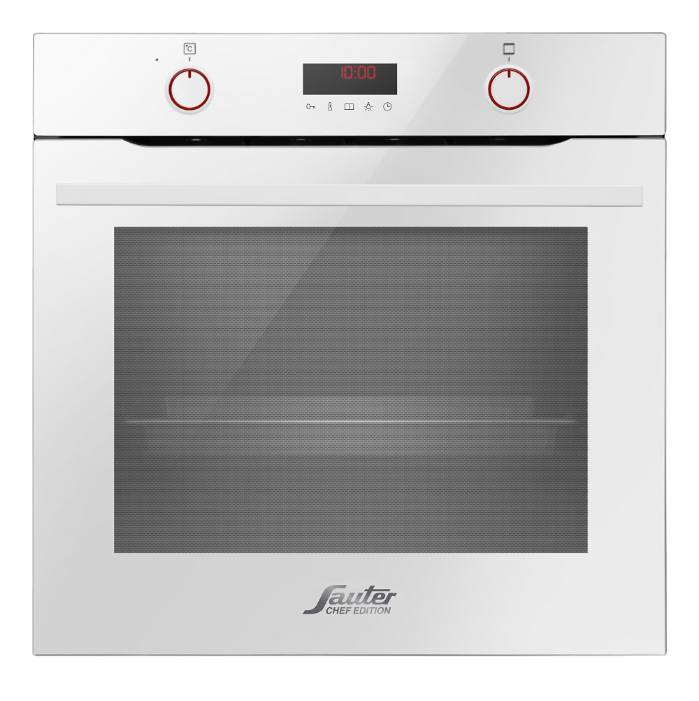תנור אפייה בנוי 77 ליטר לבן דגם  SAUTER CUISINE 7500| אחריות יבואן רשמי
