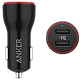 מטען רכב Anker PowerDrive 24W  - צבע שחור אחריות לשנה ע"י יבואן רשמי