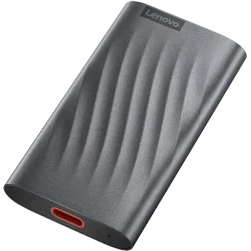 כונן SSD חיצוני נייד Lenovo PS6 Portable 2TB - צבע שחור שלוש שנות אחריות ע