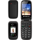 טלפון סלולרי למבוגרים PhoneLine F33 4G - צבע שחור שנתיים אחריות ע"י היבואן הרשמי