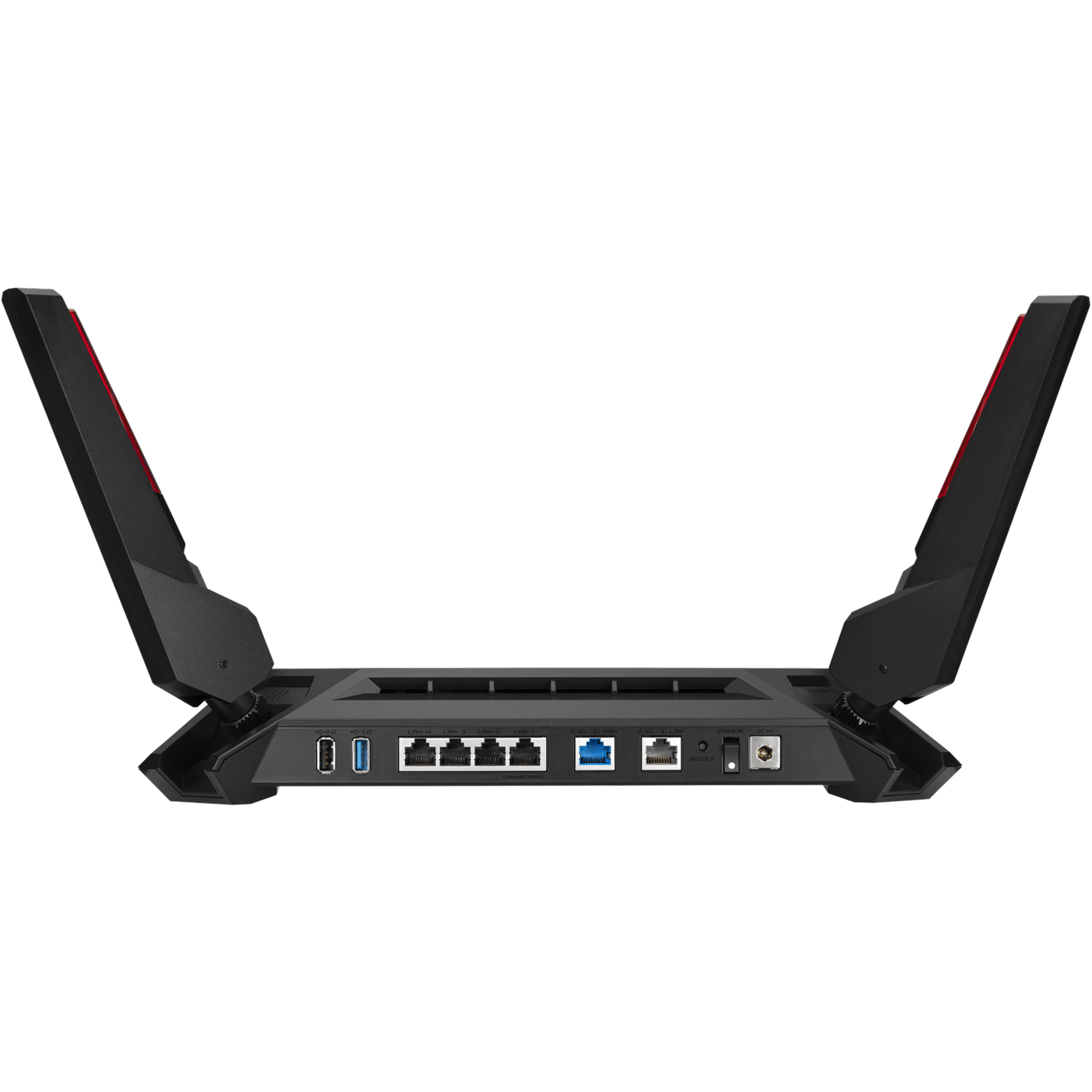 ראוטר גיימינג Asus ROG Rapture GT-AX6000 WiFi 6 - צבע שחור שלוש שנות אחריות ע