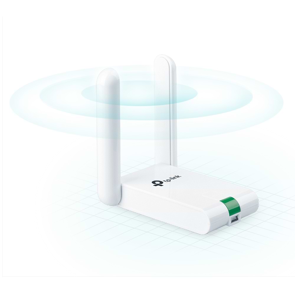 ‏כרטיס רשת אלחוטי TP-Link TL-WN822N 300Mbps High Gain Wireless USB Adapter - צבע לבן שלוש שנות אחריות ע