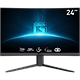 מסך מחשב גיימינג קעור 23.6'' MSI G24C4 E2 Adaptive-Sync VA FHD 1ms 180Hz - צבע שחור שלוש שנות אחריות ע"י היבואן הרשמי