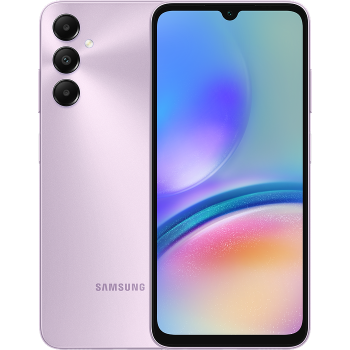 סמארטפון Samsung Galaxy A05s 64GB 4GB RAM SM-A057F/DS - צבע סגול בהיר שנה אחריות עי סאני היבואן הרשמי