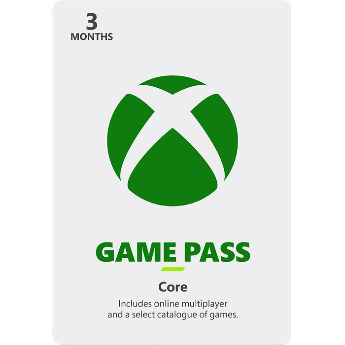 מנוי לשלושה חודשים Xbox Live Gold - קוד דיגיטלי 