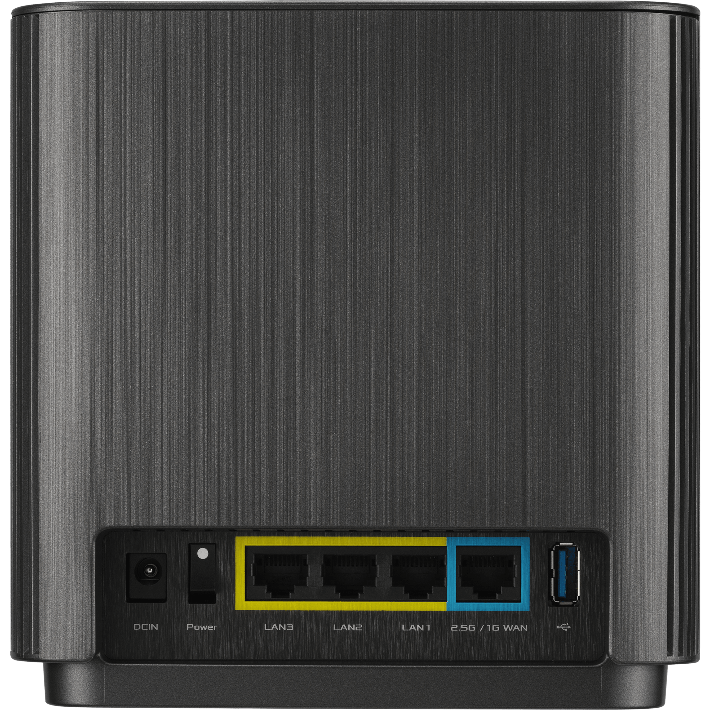 ראוטר אלחוטי Asus ZenWiFi XT9 AX7800 WiFi 6 שתי יחידות - צבע שחור שלוש שנות אחריות ע