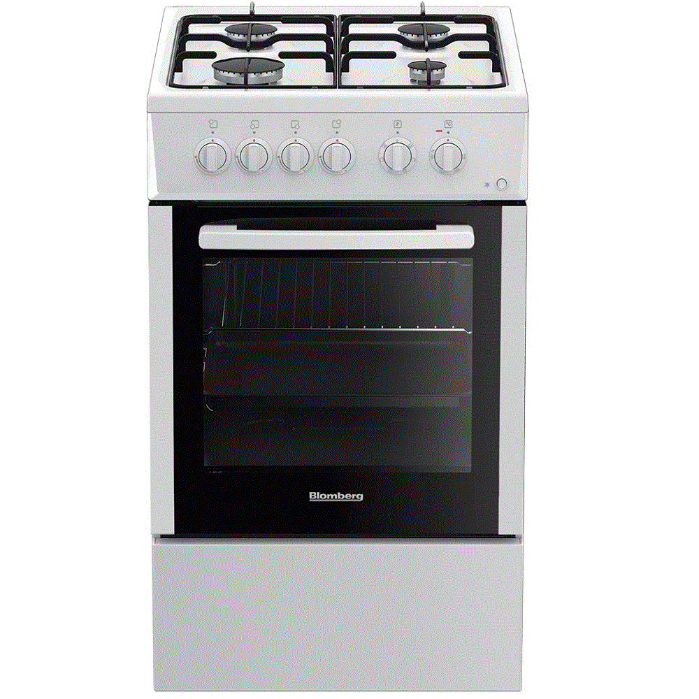 תנור אפייה משולב 50 ליטר לבן דגם BLOMBERG HGS9020W  - אחריות יבואן רשמי