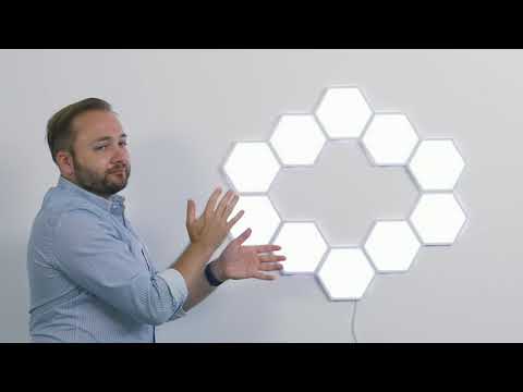 תאורה חכמה Govee Glide Hexa Light Panels - שנה אחריות ע