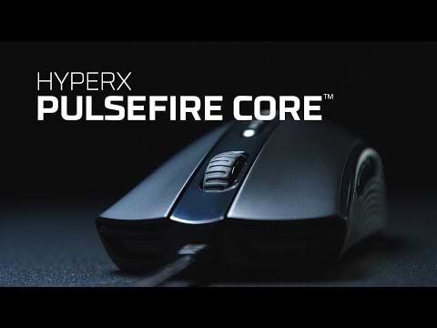 עכבר גיימינג חוטי HyperX Pulsefire Core RGB - צבע שחור שנתיים אחריות ע