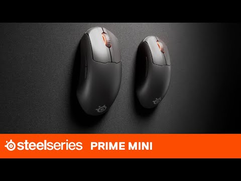 עכבר גיימינג אלחוטי SteelSeries Prime Wireless - צבע שחור שנתיים אחריות ע