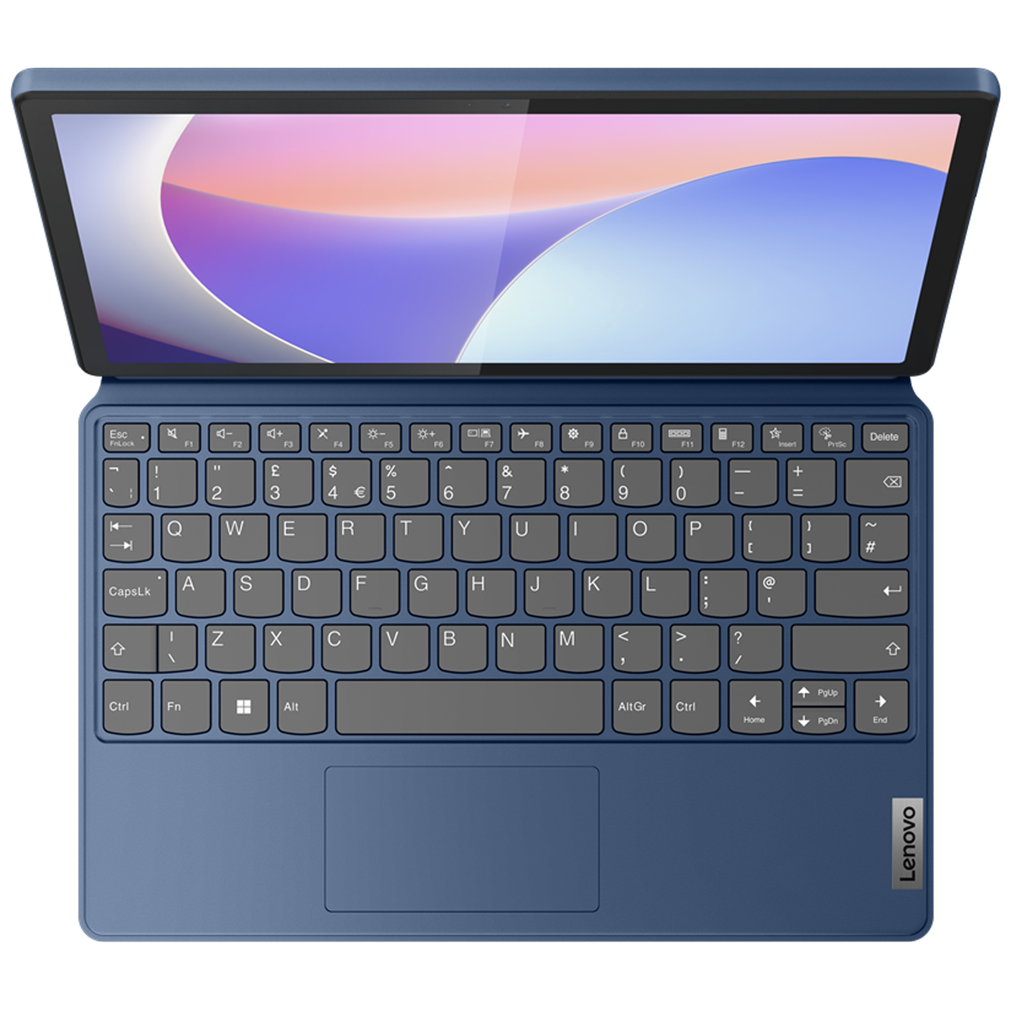 מחשב נייד עם מסך מגע Lenovo IdeaPad Duet 3 11IAN8 - 82XK002UIV - N200 128GB 8GB RAM Windows 11s - צבע כחול שנה אחריות ע