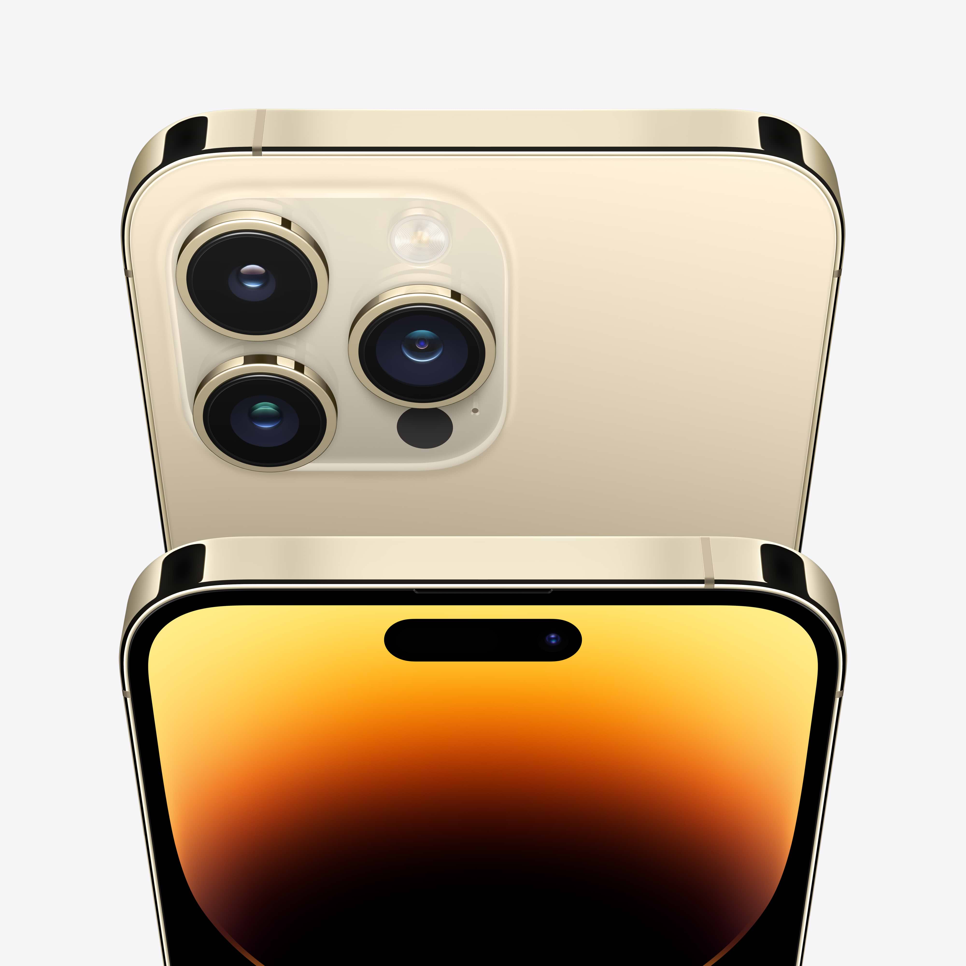 טלפון סלולרי Apple iPhone 14 Pro Max 256GB - צבע זהב שנה אחריות ע
