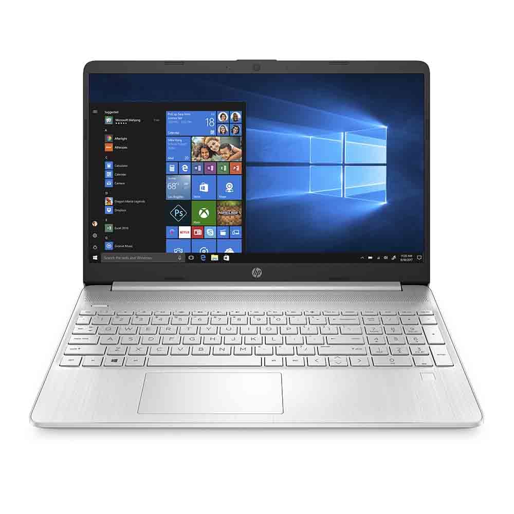 מחשב נייד HP Laptop 15S-FQ2000NJ / 308A3EA - צבע כסוף שלוש שנות אחריות ע